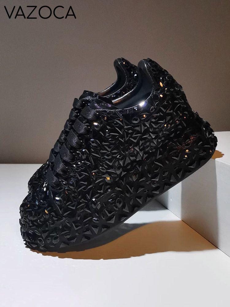 Crystal Embellished Sneakers