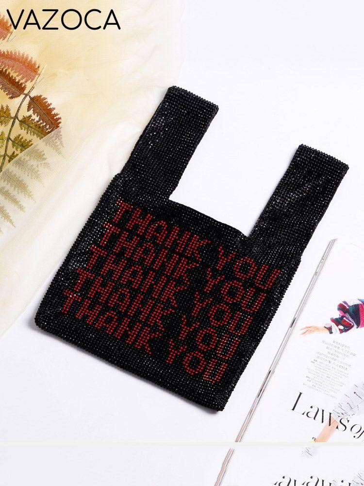 Thank You Sequins Bag