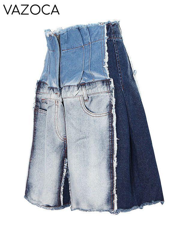 Morchique Denim Combo Bermuda Shorts