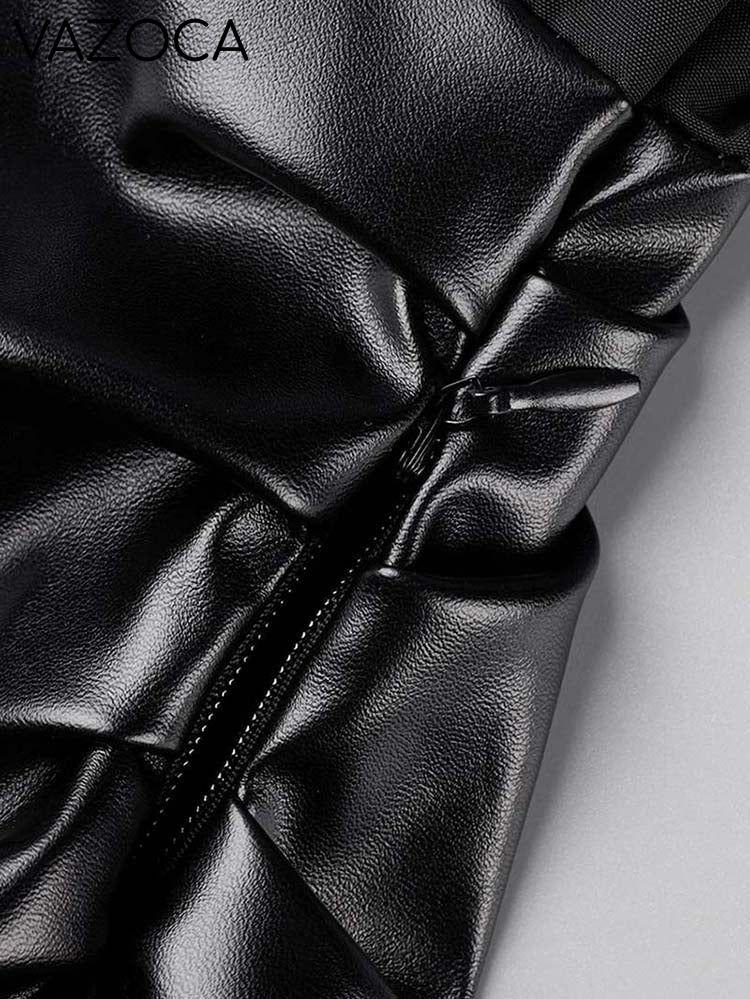 PU Leather Patchwork Set