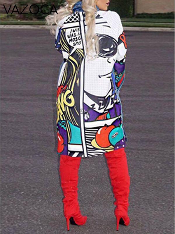 Printed Denim Jacket