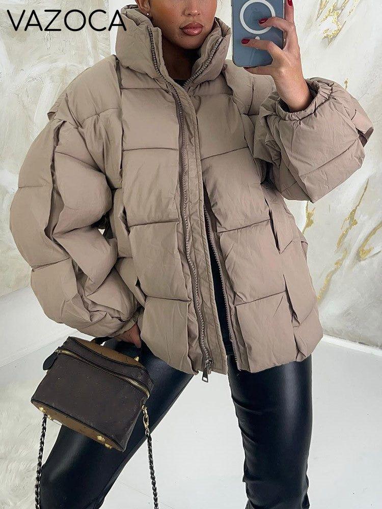 Braid Puffer Jacket