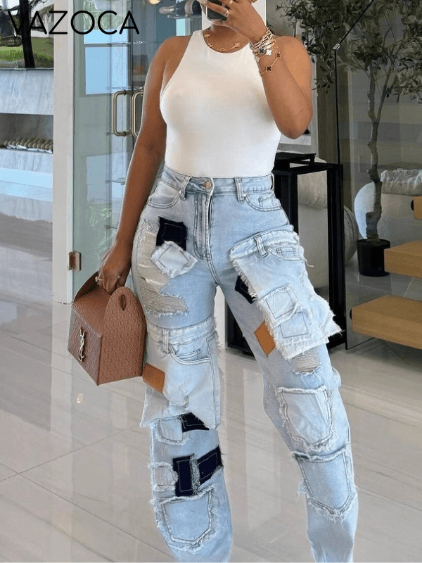 Morchique Patch Jeans