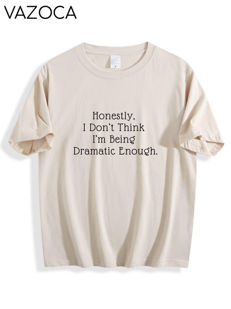 Honestly I Don’t Think I’m Being Dramatic Enough Cotton Shirt