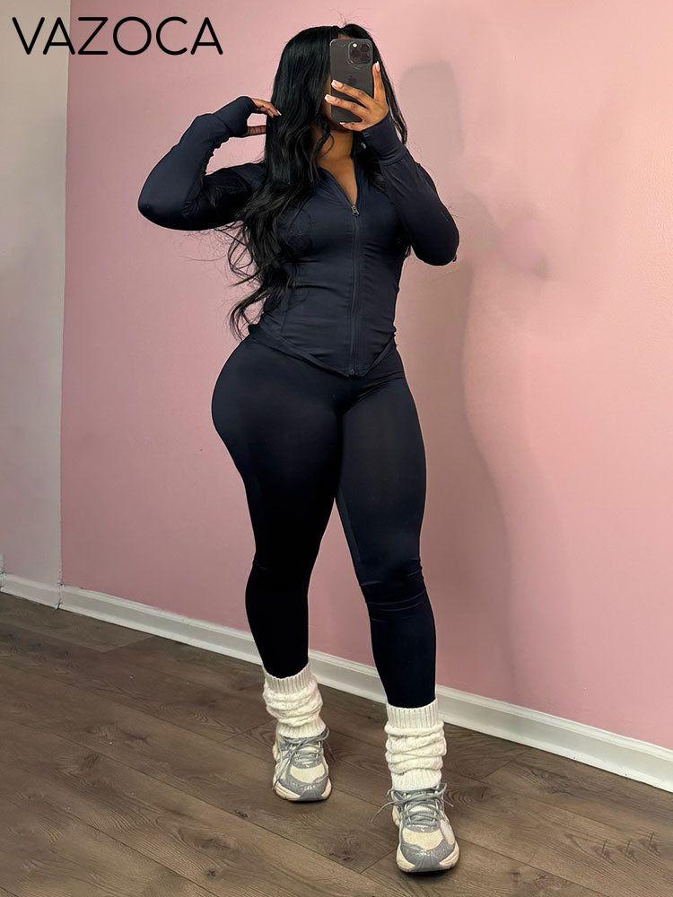 Seamless Activewear Jacket & Leggings Set