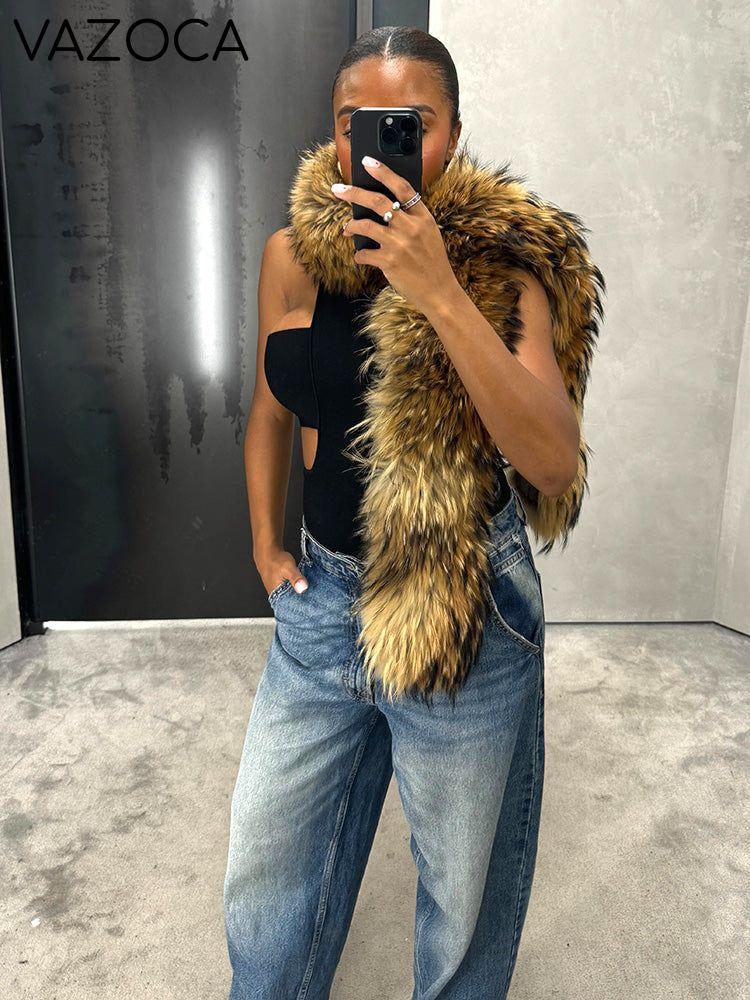 Soft Faux Fur Scarf