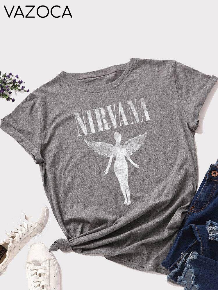 Nirvana Wings Cotton Tee
