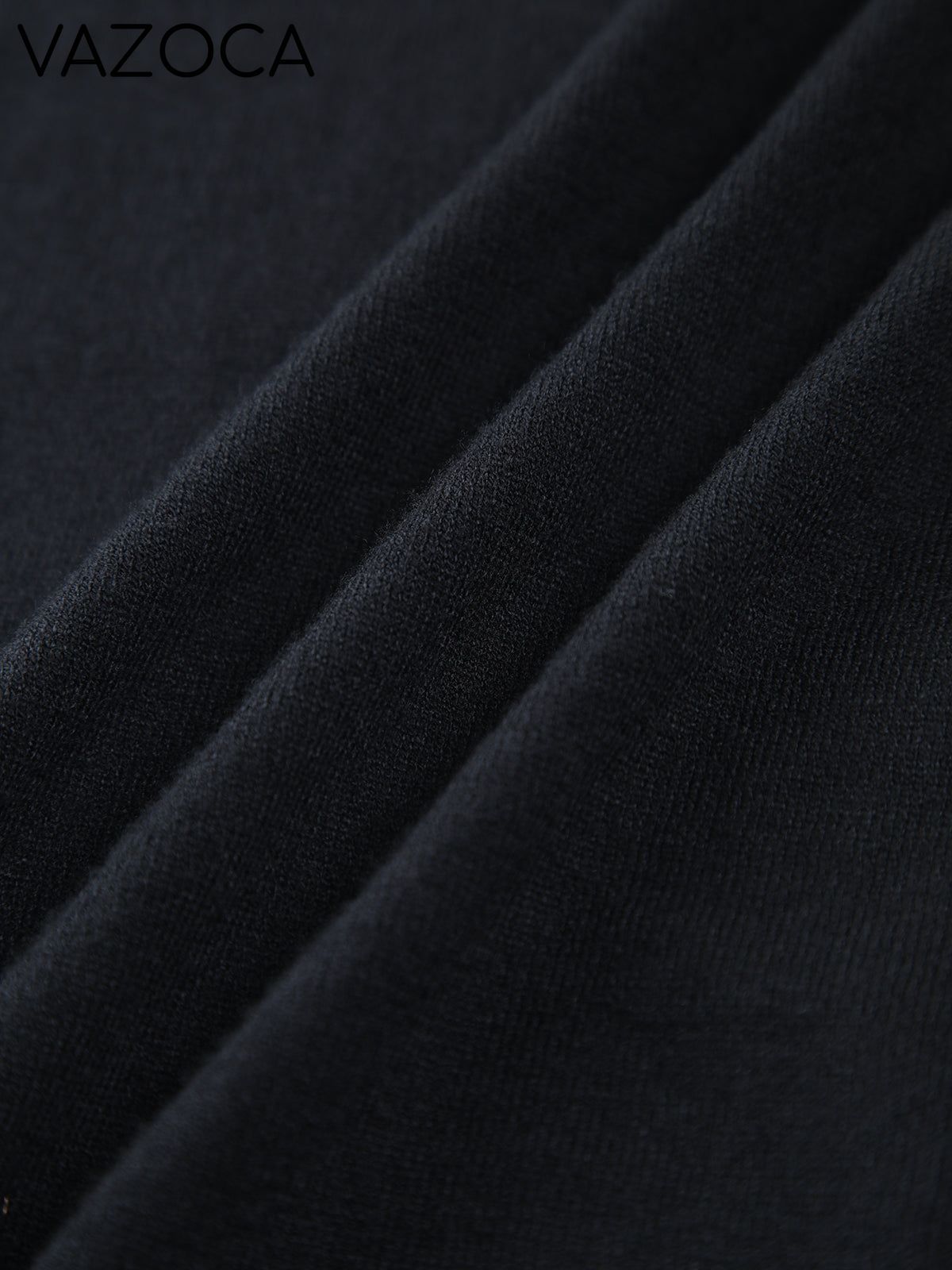 Contrast Trim Collar V-neck Knit Sweater Vest