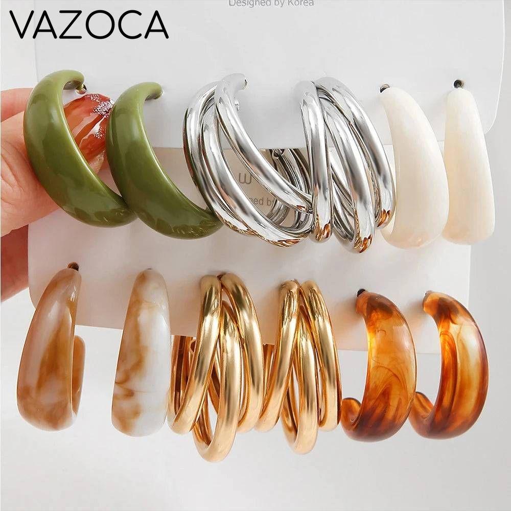 Bohemian Acrylic Earrings Set