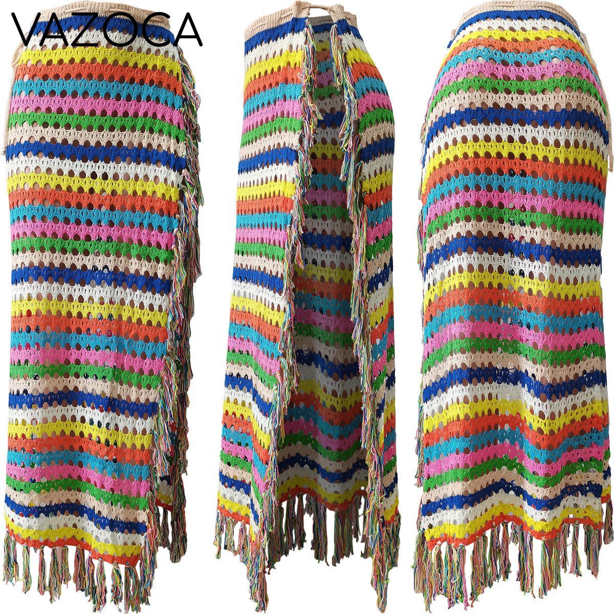 Cancun Vibe Crochet Skirt