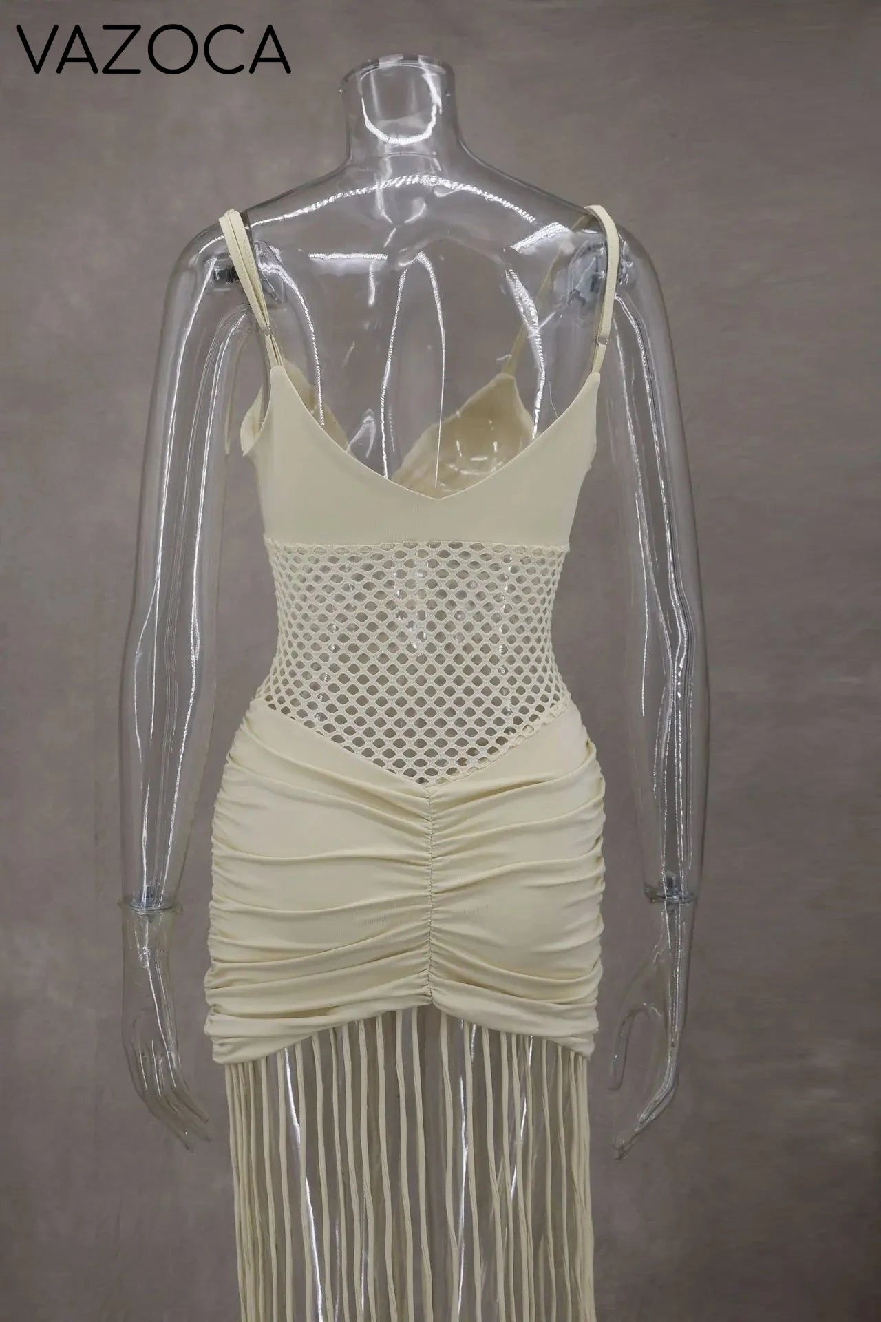 Cassandra Tassel Maxi Dress