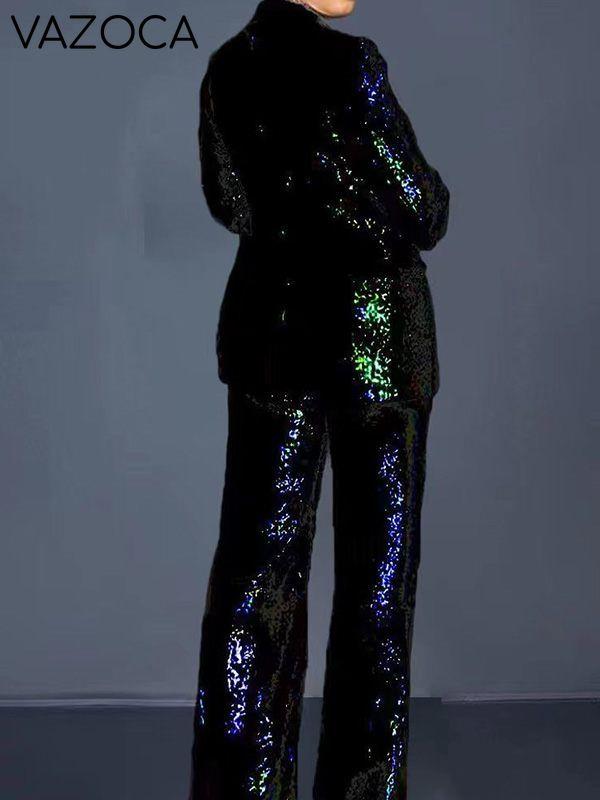 Sequin Blazer & Pants Set--Clearance