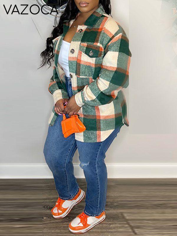 Morchique Plaid Shirt Jacket
