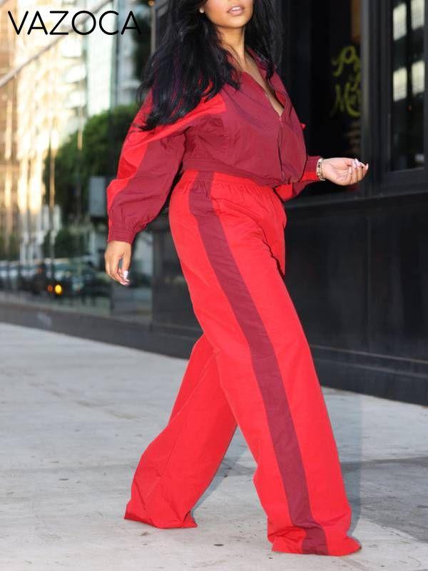 Morchique Two-Tone Jacket & Pants Set