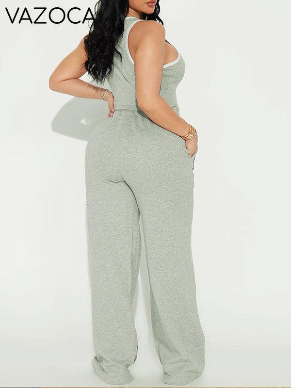 Stripe Tank Top & Pants Set