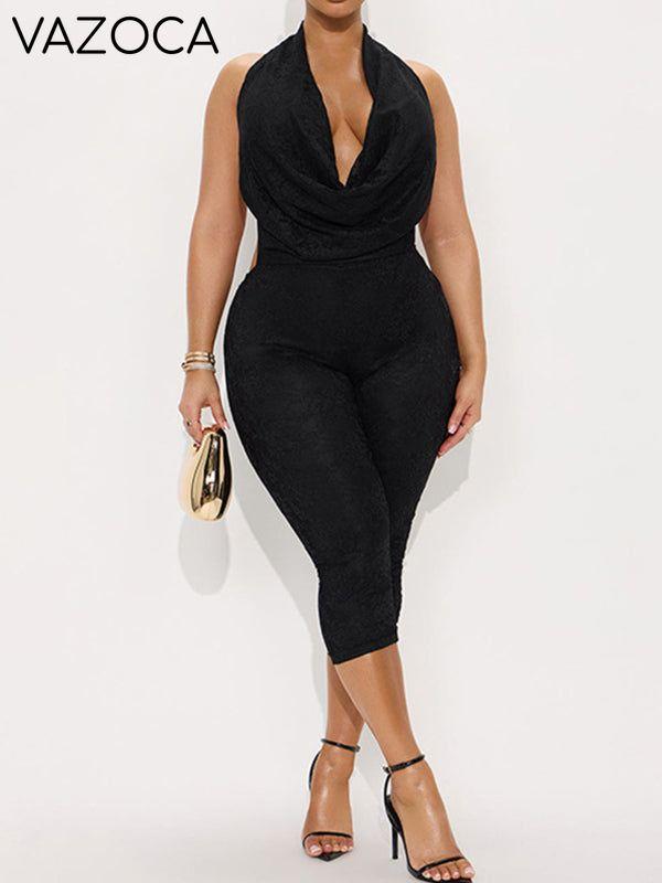 Lace Halter Jumpsuit