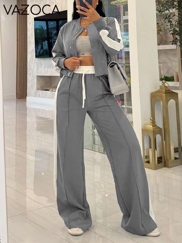 Morchique Side-Stripe Jacket & Pants Set