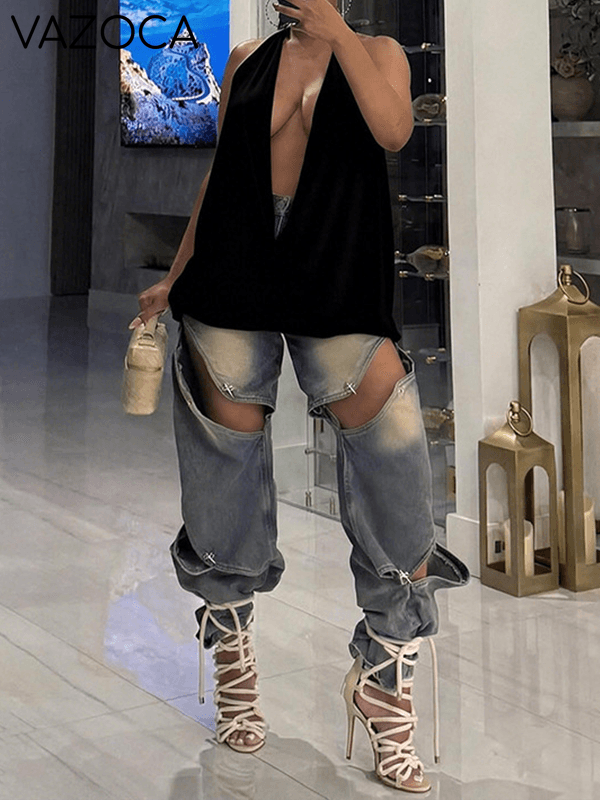 Asymmetric Tank Top