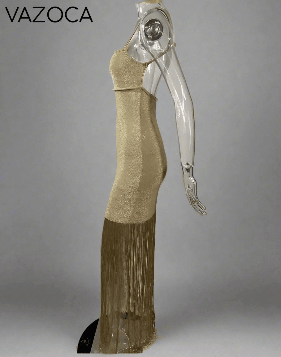 Kloe Tassel Maxi Dress