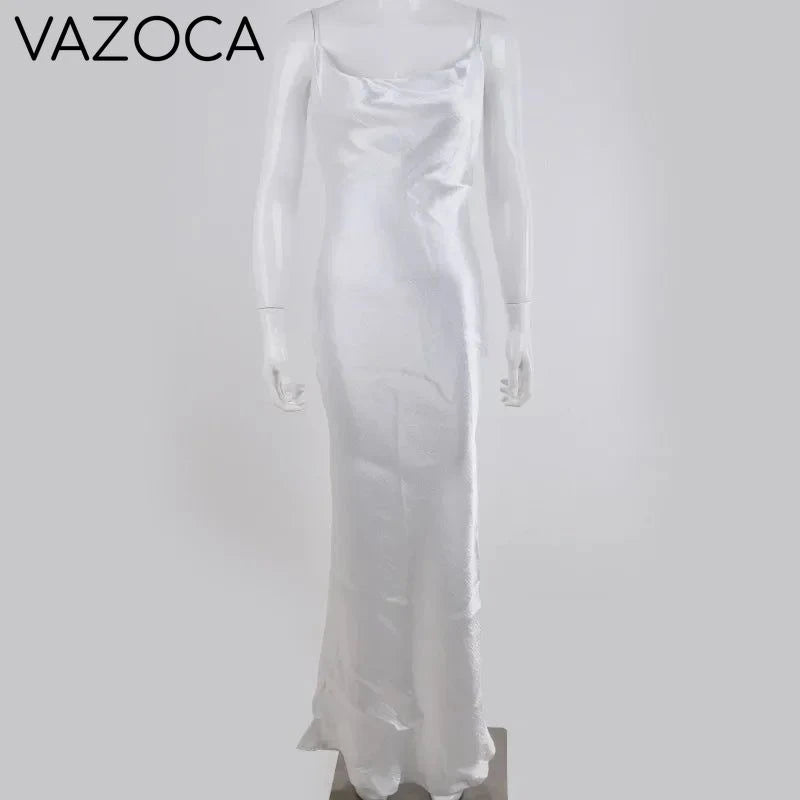 Nova Satin Maxi Dress