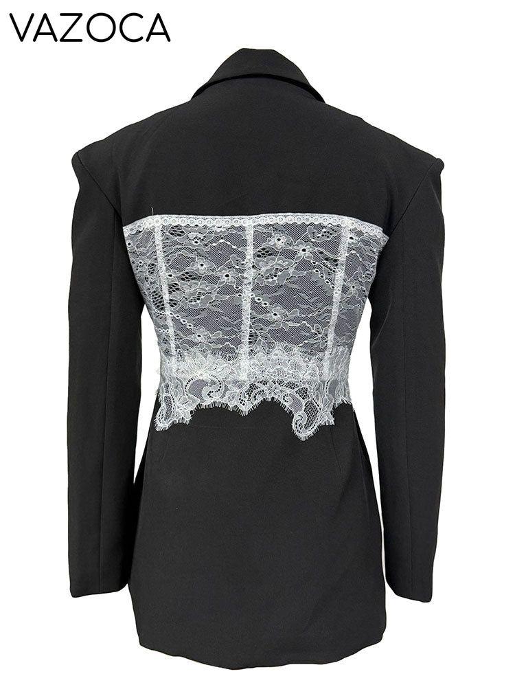 Lace Corset Blazer