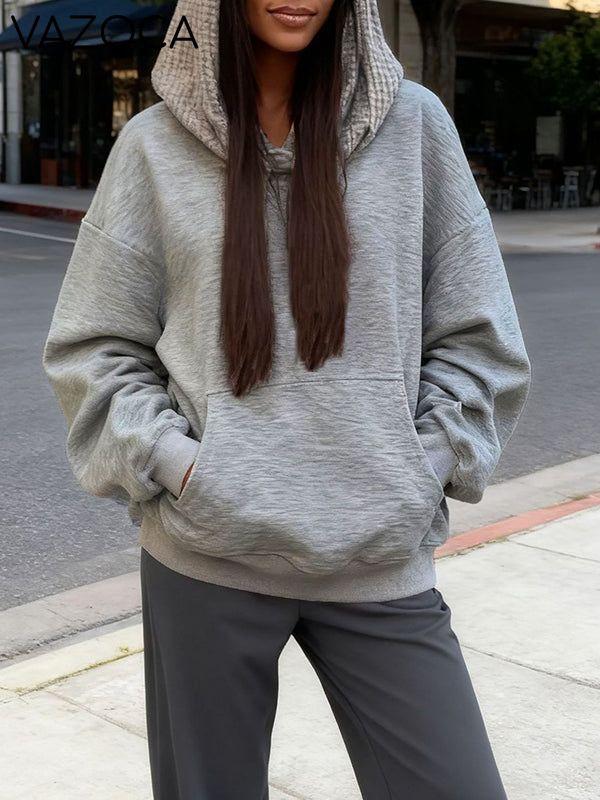 Two-Way Hoodie Sweatshirt
