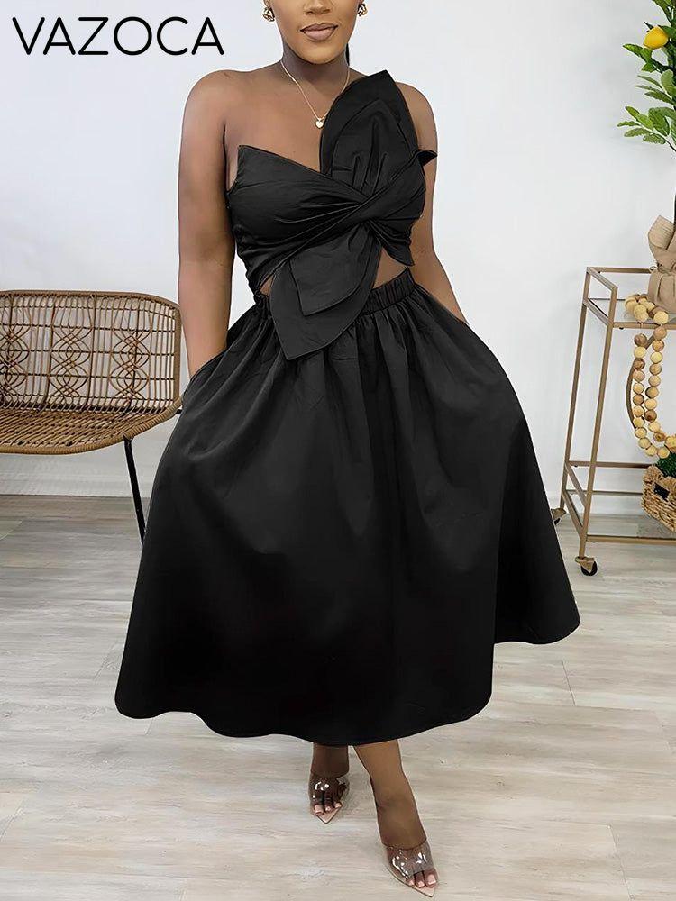 Knot Cutout Midi Dress