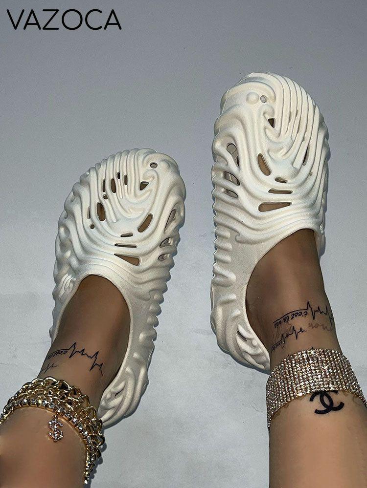 Hollow-Out EVA Sandals