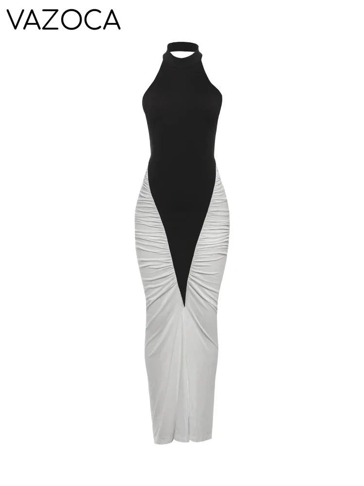 Priscilla Ruched Maxi Dress
