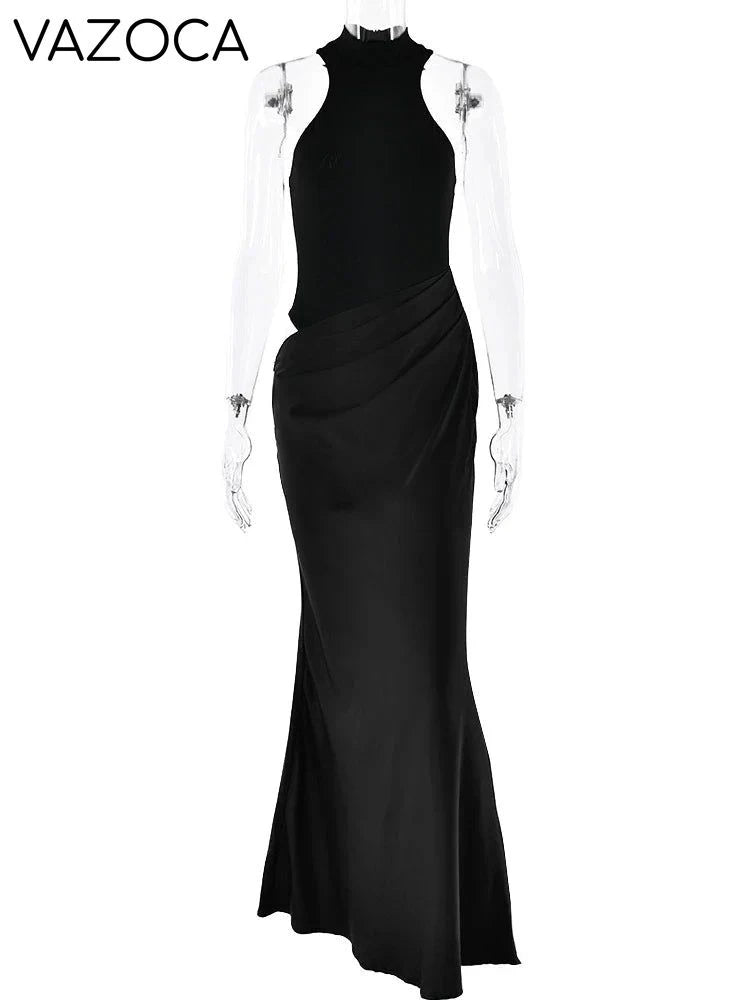 Kassi Turtleneck Maxi Dress