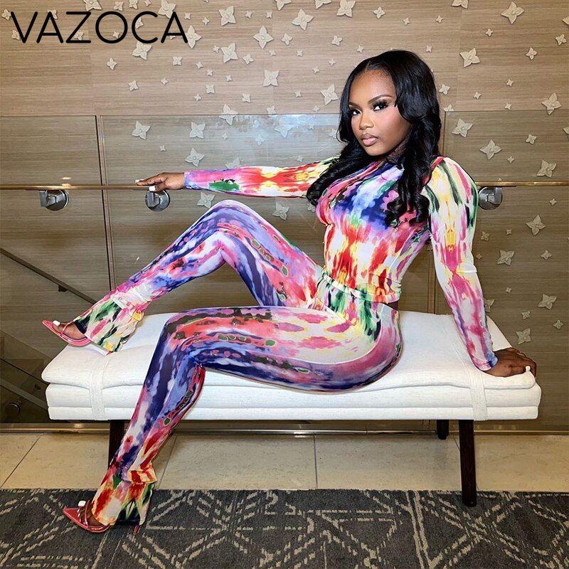 Mesh Tie Dye Stunning Set