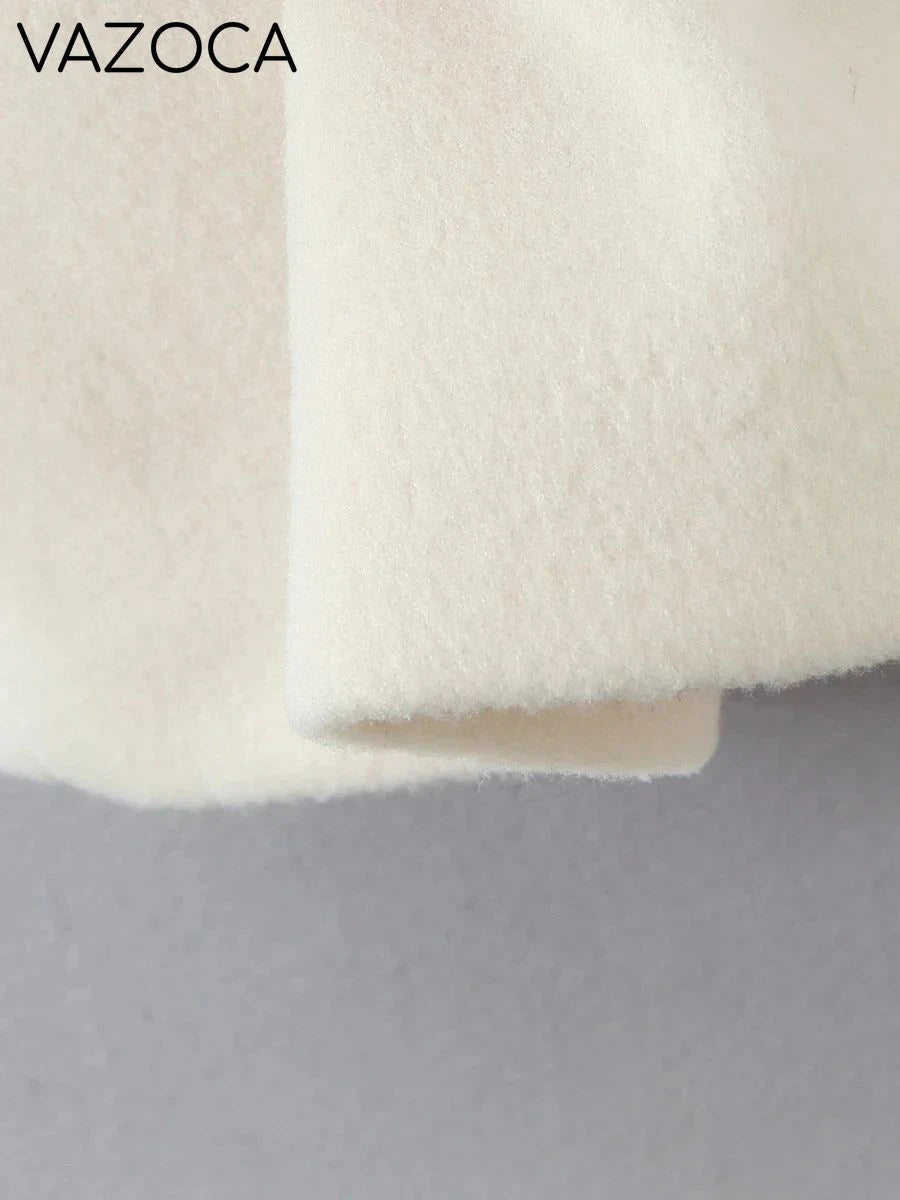 Fur Collar Elegant Trench Coat