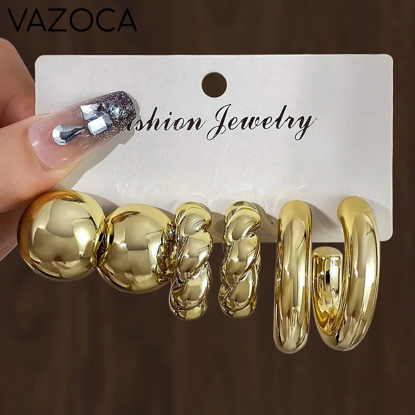 Chunky Vintage Drop Earring 02