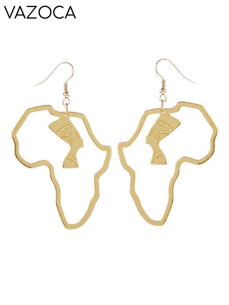 African Queen Hoop Earrings