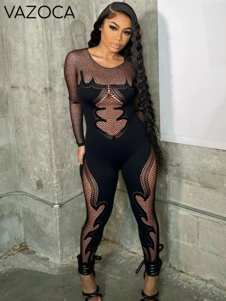 Stella Mesh Jumpsuit