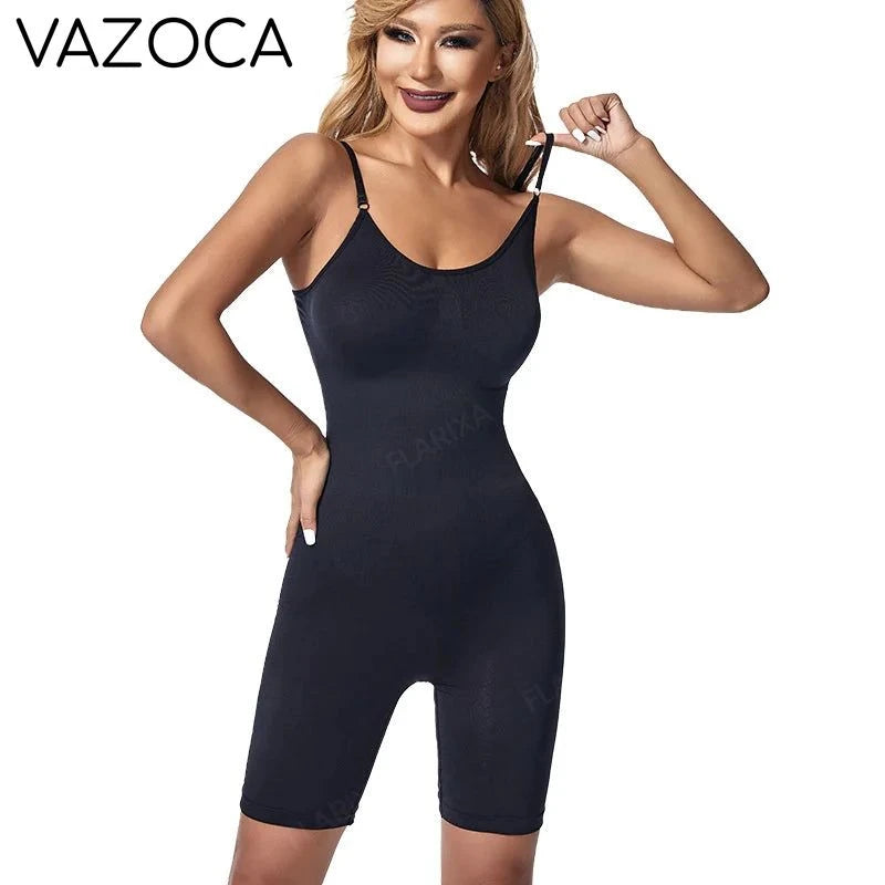 Tummy Control Shapewear Romper black