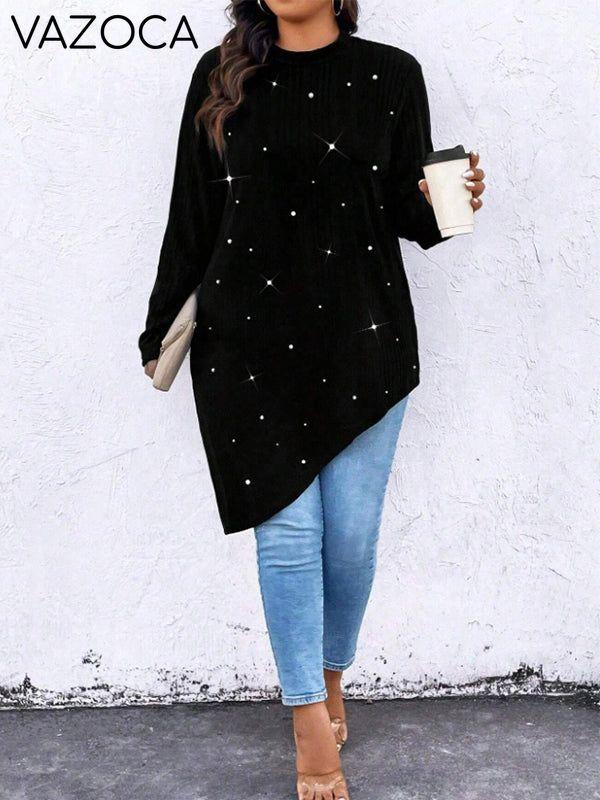 Studded Tunic Top