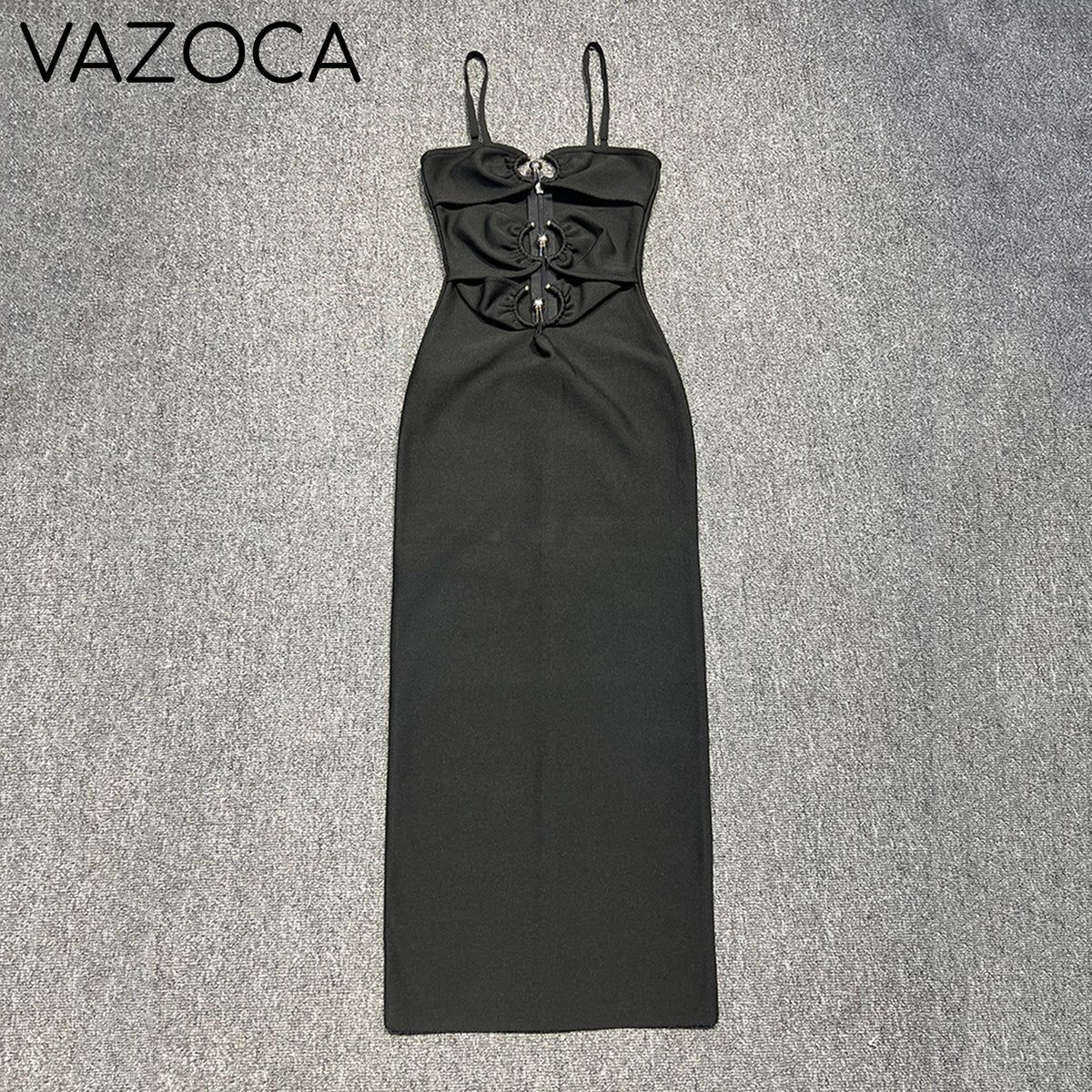 Your Night Bandage Maxi Dress Black