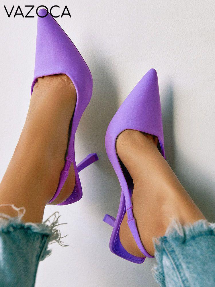 Sleek Elegant Slingback Pumps