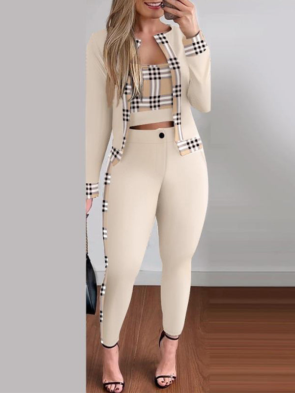 Printed Skinny 3PC Set