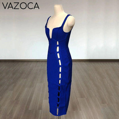 No Cuts Given Bandage Midi Dress