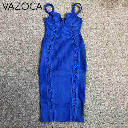 No Cuts Given Bandage Midi Dress