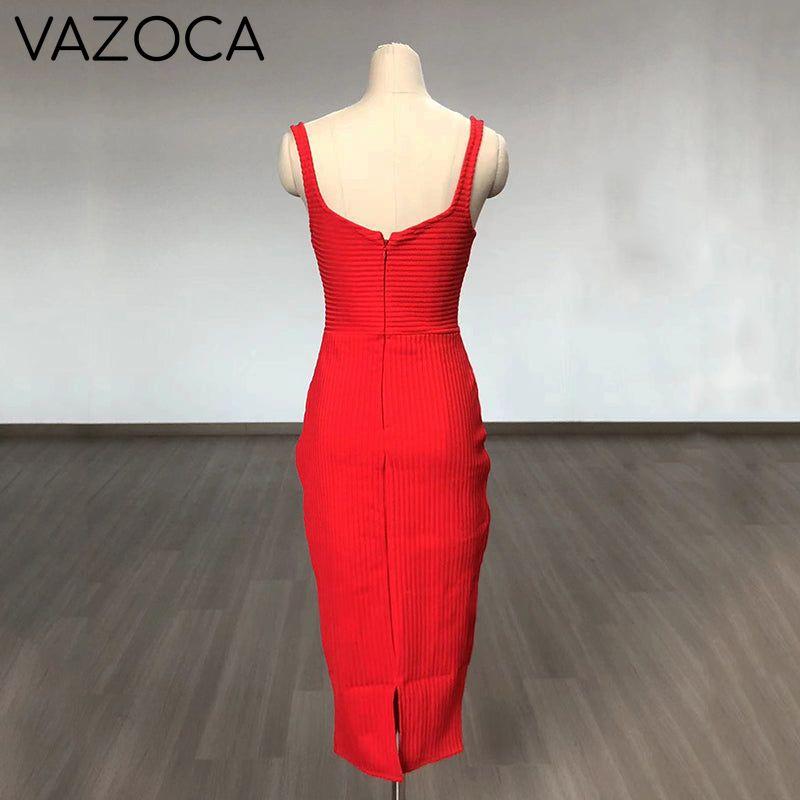 No Cuts Given Bandage Midi Dress