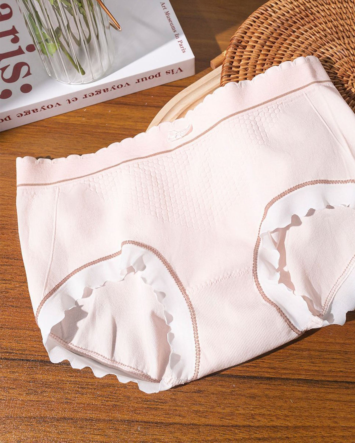 Wormwood Antibacterial Underpants Pink One Size