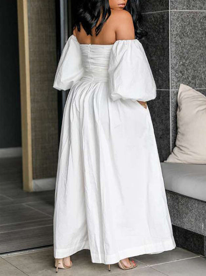 Morchique Off-Shoulder Wide-Leg Jumpsuit