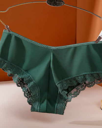 Luxury Ice Silk Underwear Green