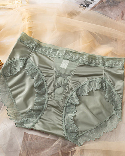 Premium Satin Underwear LightGreen