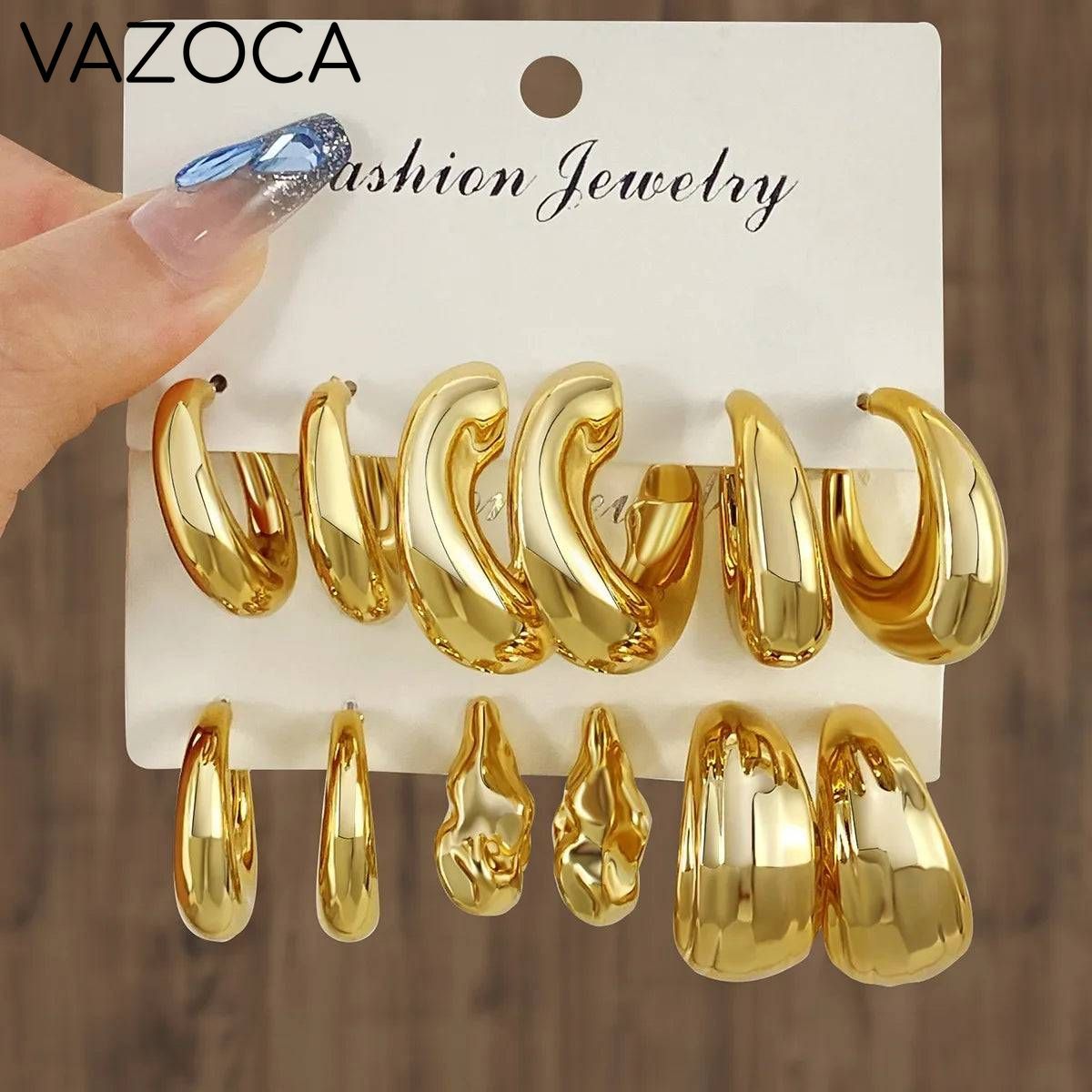 12Pcs Vintage Earrings Set