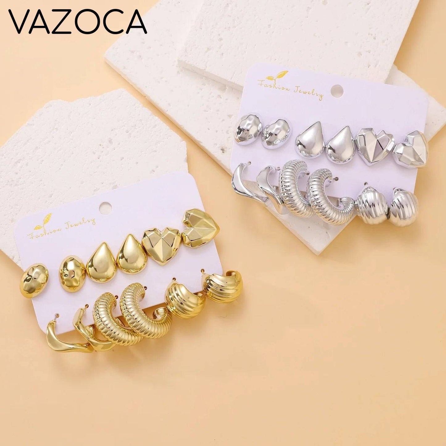 12Pcs Vintage Earrings Set