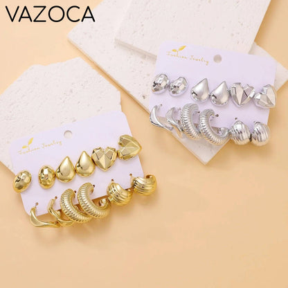 12Pcs Vintage Earrings Set